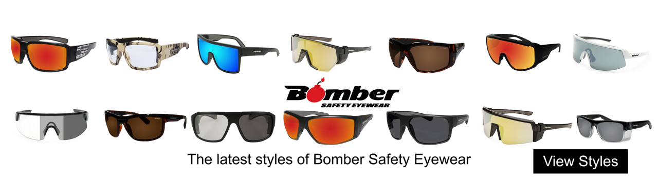 Bomber Safety Eyewear styles