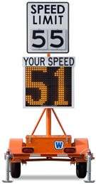 Radar Driver Feedback Signs & Devices