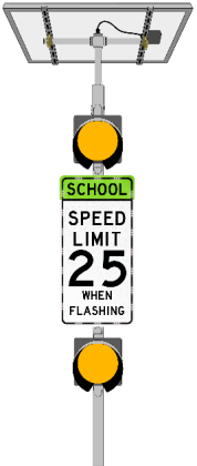 Flashing Beacon Signs